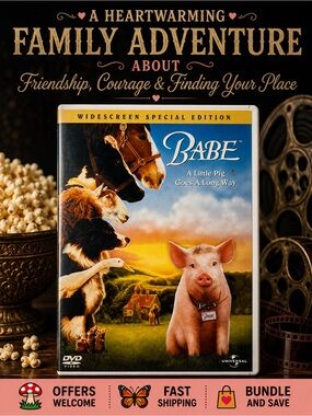 Babe Widescreen Special Edition DVD Family Classic Movie Universal